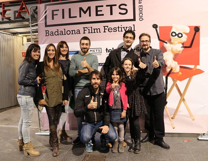 2017- Mi amigo Naim team in Filmets Festival (Badalona)