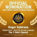 The T Shirt Soundtrack Nomination Hollywood MIMA